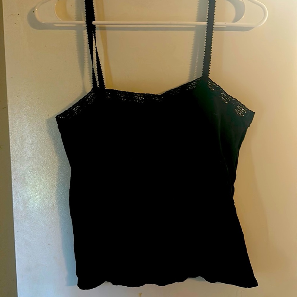 Black Lace Short Tank